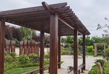 防腐木廊架能用幾年，木質(zhì)葡萄架花架使用年限