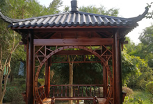 防腐木四角涼亭價(jià)格是多少？