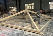 景觀涼亭生產(chǎn)制作廠家哪個好？景觀亭的內(nèi)部結(jié)構(gòu)