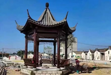 涼亭安裝費用，安裝一個防腐木涼亭要多少錢