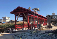 涼亭長(zhǎng)廊一般多度和多高