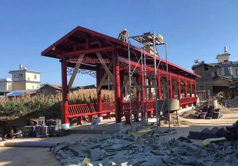 涼亭長(zhǎng)廊