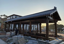 建筑工程、環(huán)保科技、文旅發(fā)展等公司如何選擇防腐木長廊工廠